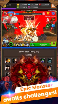 Iron knight Nonstop Idle RPG mod apk download v1.3.1 screenshot 1