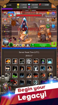 Iron knight Nonstop Idle RPG mod apk download v1.3.1 screenshot 2