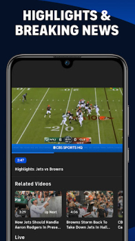 CBS Sports App free download for android v10.47 screenshot 2