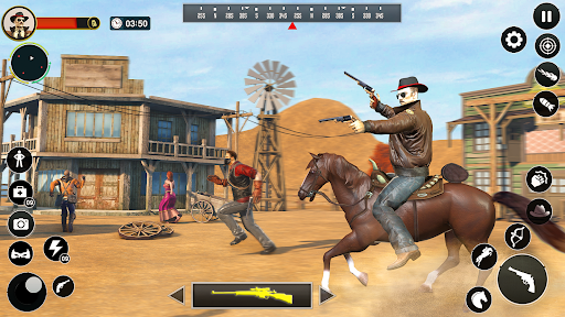 West Cowboy Shooting Games Mod Apk Download v2.2.6 screenshot 3