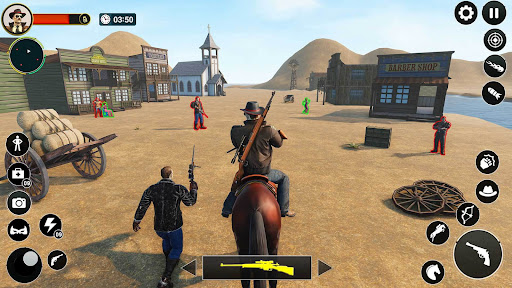 West Cowboy Shooting Games Mod Apk Download v2.2.6 screenshot 2