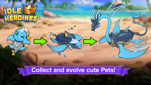 Idle Heroines mod apk unlimited money download