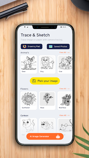 AI Drawing Trace & Sketch Mod Apk Premium Unlocked Download