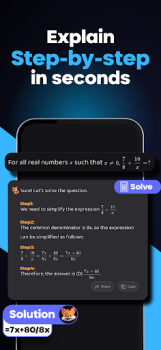 Math Problem Solver FOX AI Mod Apk Download v1.0.4 screenshot 1