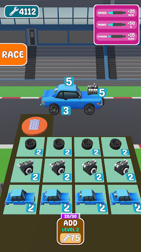 Merge Car Racing Mod Apk Download