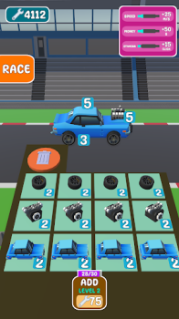 Merge Car Racing Mod Apk Download v1.2.3 screenshot 4