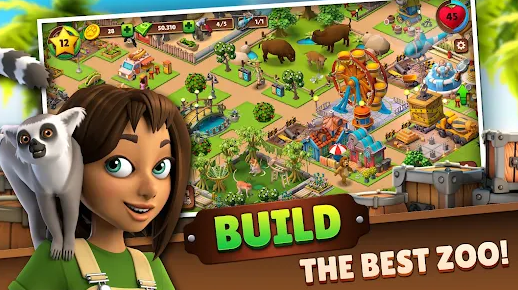 Zoo Life Animal Park Game Mod Apk Unlimited Money nd Gems Latest Version