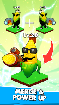 Merge Plants Defense 3D mod apk unlimited money download v1.2.5 screenshot 3