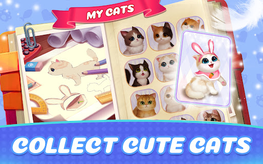 Kitten Match mod apk unlimited medals latest version v3.1.0 screenshot 1