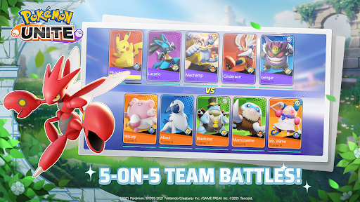 Pokémon UNITE mod apk 1.13.1.1 all characters unlocked unlimited