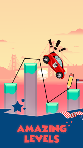 Draw 2 Bridge Draw Save Car apk download for android