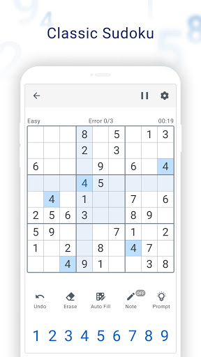 Sudoku Classic Number puzzle apk download for android