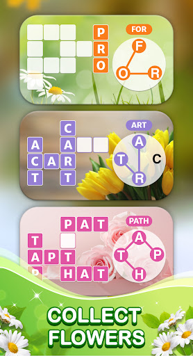 Word Link Connect puzzle game mod apk no ads