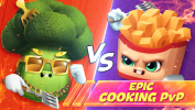 Cooking Fever Duels Food Wars Mod Apk Unlimited Money and Gems Download v2.1.0 screenshot 2