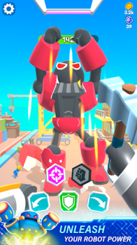 Mechangelion Robot Fighting mod apk unlimited money and gems v1.5.2 screenshot 1