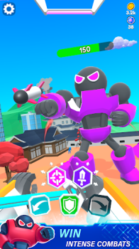 Mechangelion Robot Fighting mod apk unlimited money and gems v1.5.2 screenshot 3