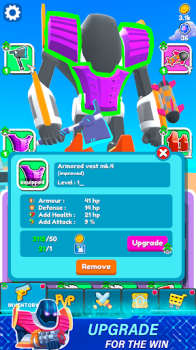 Mechangelion Robot Fighting mod apk unlimited money and gems v1.5.2 screenshot 4