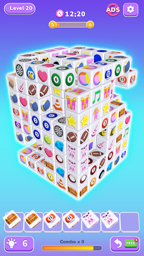 Cube 3D Master Triple Match game download for android