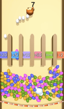 Eggs & Chickens Cut Rope Game download for android v2.1.3 screenshot 1