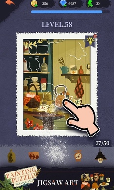 彩色拼绘游戏手机版下载（PaintingPuzzle）
