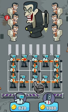 斯基比迪与相机战争游戏安卓版下载（Merge War: Skibydy vs Kamera）