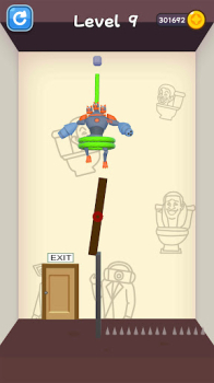 Rescue Toilet Head Cut Game v1.0.2 screenshot 2