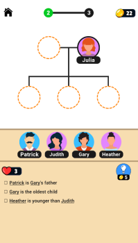 Family Tree Logic Puzzles game v0.1.9 screenshot 4