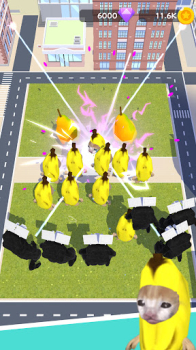 Skibid Banana Cat Merge Battle Apk v1.0.0 screenshot 1