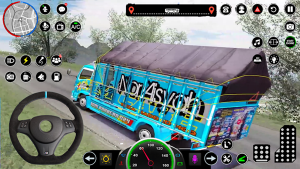 Basuri Truk Simulator game apk v1.0 screenshot 1