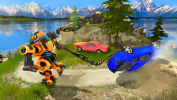 Police Robot Transform Car War game apk v1.0 screenshot 2