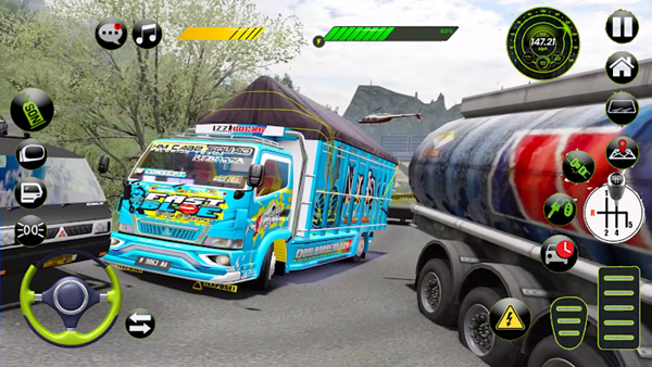 Basuri Truk Simulator game apk v1.0 screenshot 3