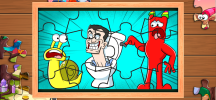 Toilet Monster Coloring Puzzle game apk v1.0 screenshot 3