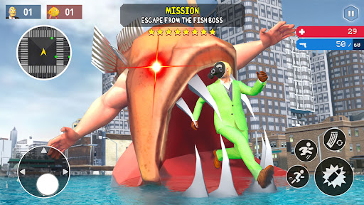 The Fish War Shooting Battle Apk