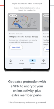 Google One mod apk premium unlocked latest version v1.00.002 screenshot 3