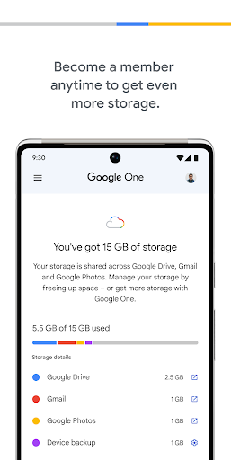 Google One App for Android