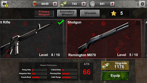 Zombie Hunter Frontier Apk v1.6.9 screenshot 3