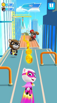 Talking Tom Hero Dash mod apk v4.2.1.4582 screenshot 1