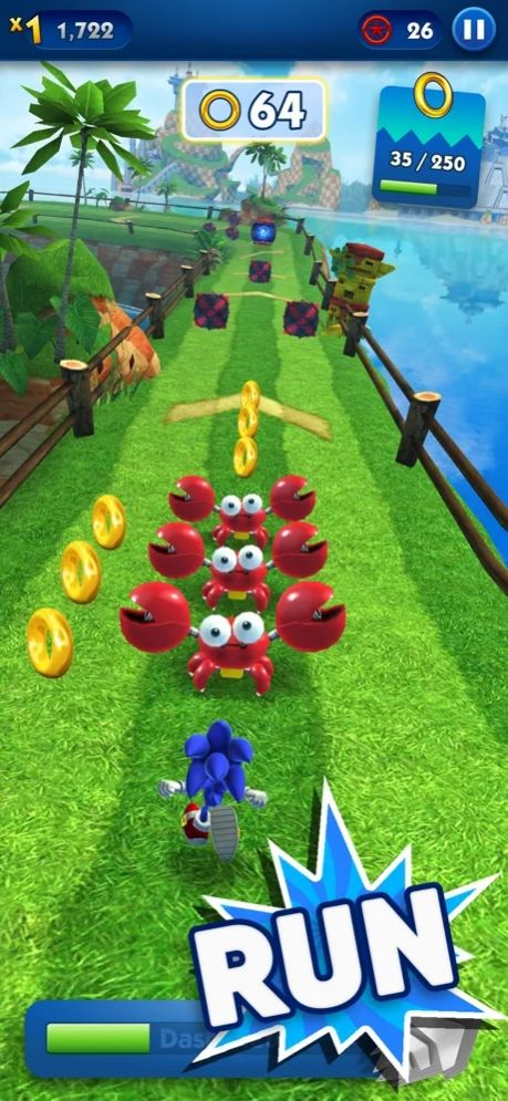 Sonic Dash Endless Running mod apk