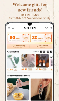 SHEIN Shopping Online app v9.7.4 screenshot 1