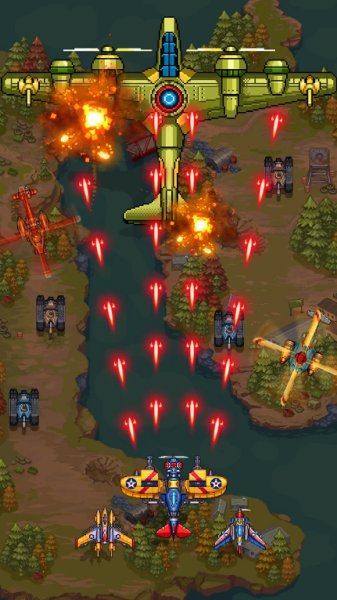 1945 Air Force Airplane games apk