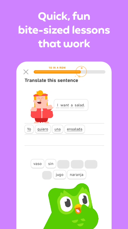 Duolingo Language Lessons App