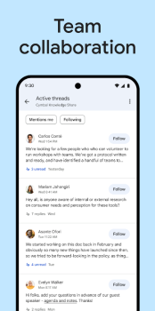 Google Chat app v2023.09.03.562401271 screenshot 2