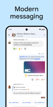 Google Chat app v2023.09.03.562401271 screenshot 4