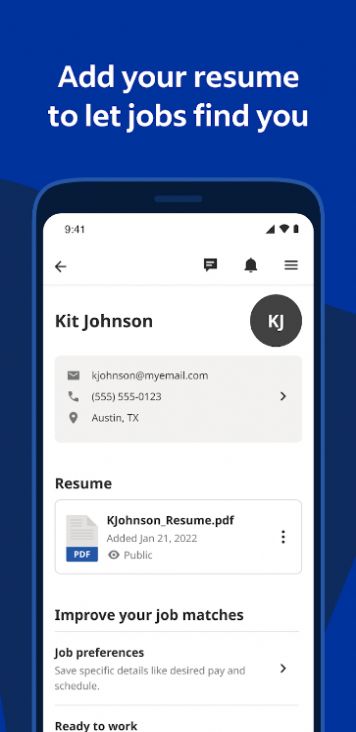 Indeed Job Search app