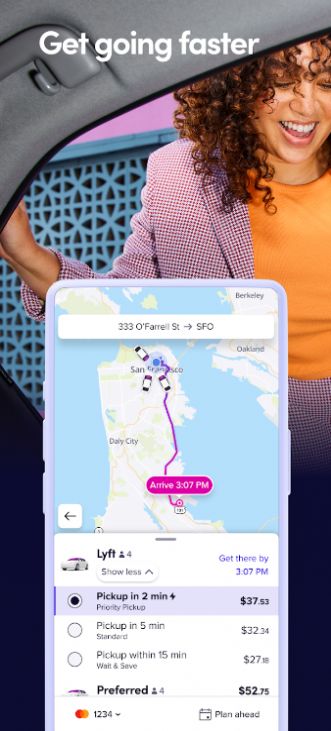 Lyft app