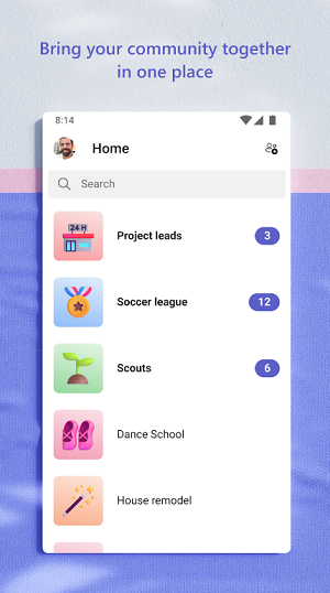 Microsoft Teams app