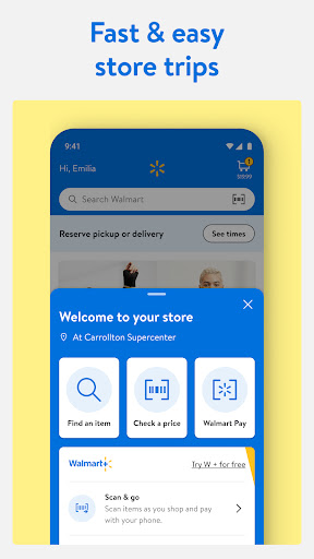 Walmart app