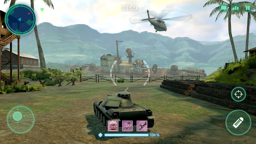 War Machines Tanks Battle Game mod apk v8.14.4 screenshot 3