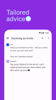 ChatGPT app for android v1.2023.256 screenshot 2