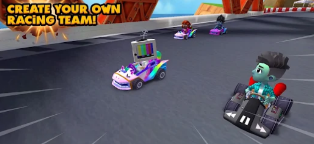 Boom Karts Multiplayer Racing mod apk v1.33.1 screenshot 1